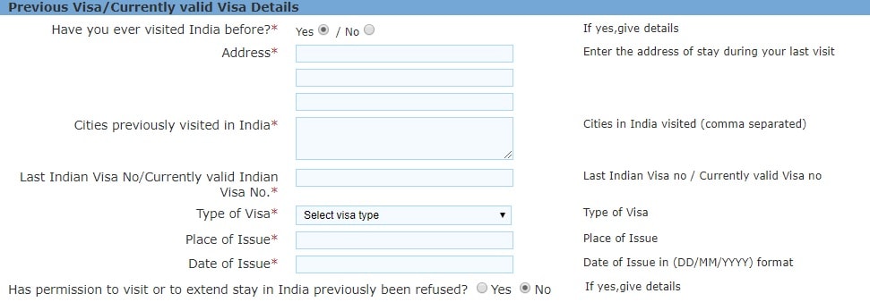 Индийская виза онлайн