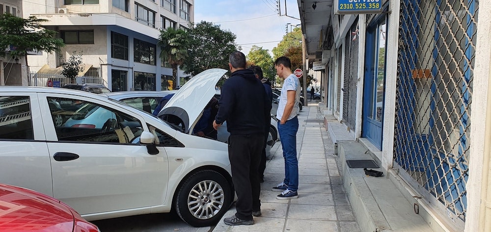 Аренда авто в Салониках - греки помогают нам