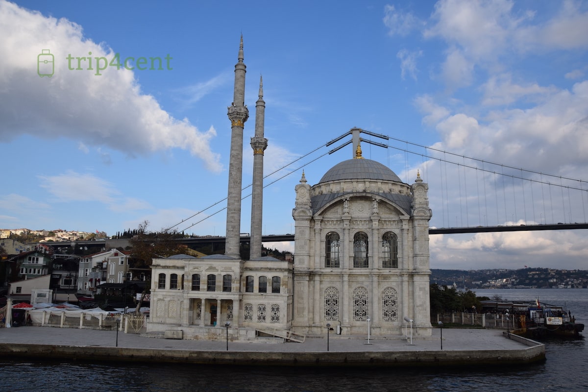 Сколько стоит отдых в Стамбуле - мечеть Ортакей